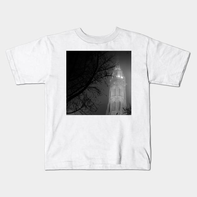 Matthias Church, Budapest Kids T-Shirt by rodneyj46